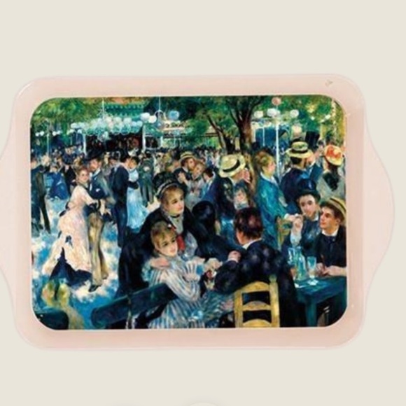 French Renoir Mini Metal Trays Gift Set NEW - Picture 2 of 4